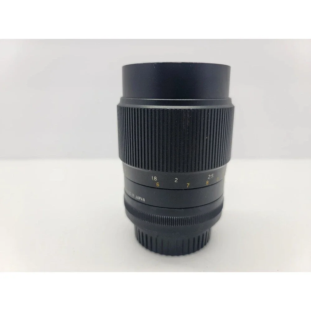 Minolta Camera Lens Rokunar 135mm Made in Japan No. 7100513 Tele-auto 1:2:8